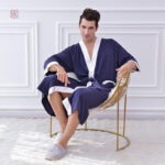 Peignoir léger pour homme, parfait pour les journées chaudes