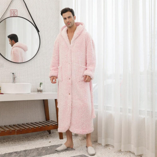 robe-de-chambre-homme-chaude-polaire-1 Robe de chambre homme polaire chaude