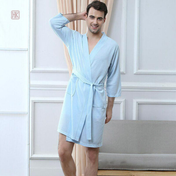 Peignoir kimono homme confortable et élégant