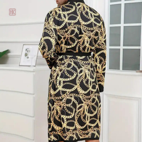 Vêtement d'intérieur homme style kimono confortable