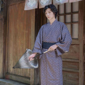 Pyjama kimono homme élégant et confortable