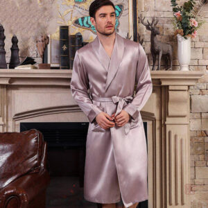 Robe de chambre homme luxe chaude en kimono