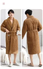 Robe de chambre élégante et stylée pour homme