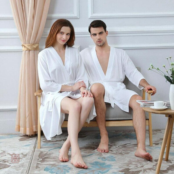 Vêtement de nuit masculin sexy en tissu léger