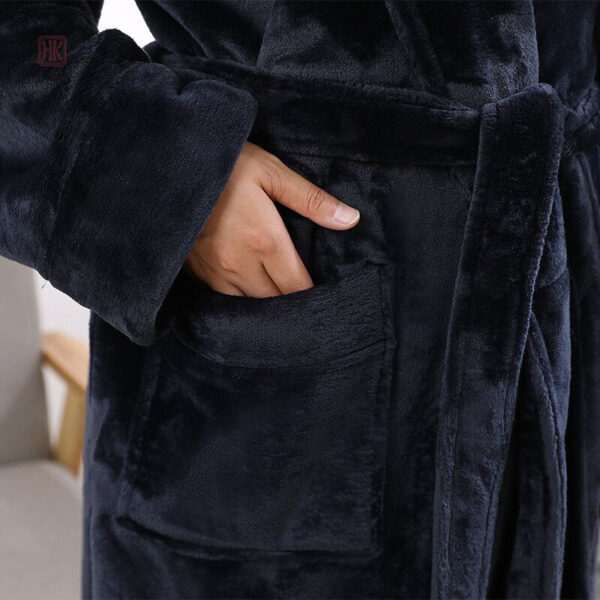 Peignoir kimono femme en polaire, confortable et chaud