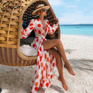 Robe kimono légère pour les journées d'été en bord de mer