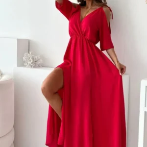 Robe Kimono élégante à manches dénudées
