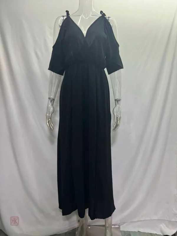 Robe d'été kimono à manches découvertes