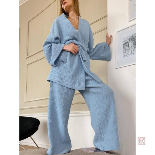 Robe kimono avec motifs modernes pour une tenue tendance