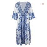 Robe Longue Style Kimono