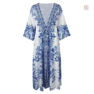 Robe Longue Style Kimono