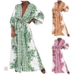 Robe kimono ceinturée parfaite pour l'été