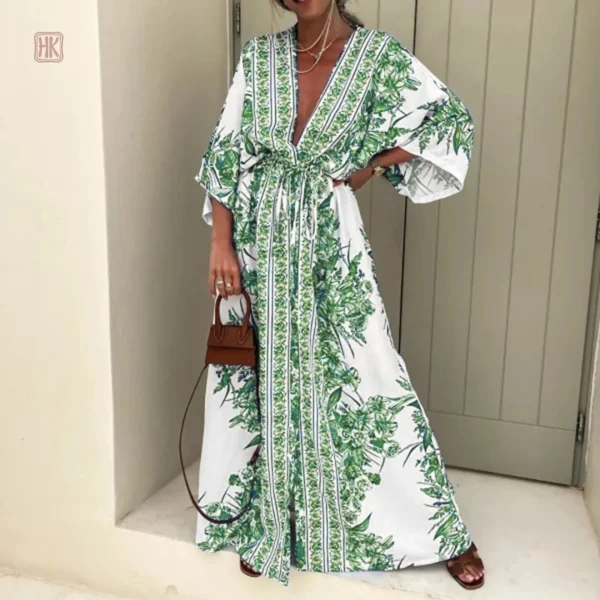Robe kimono légère pour journées ensoleillées