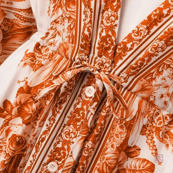 Robe kimono fluide et élégante