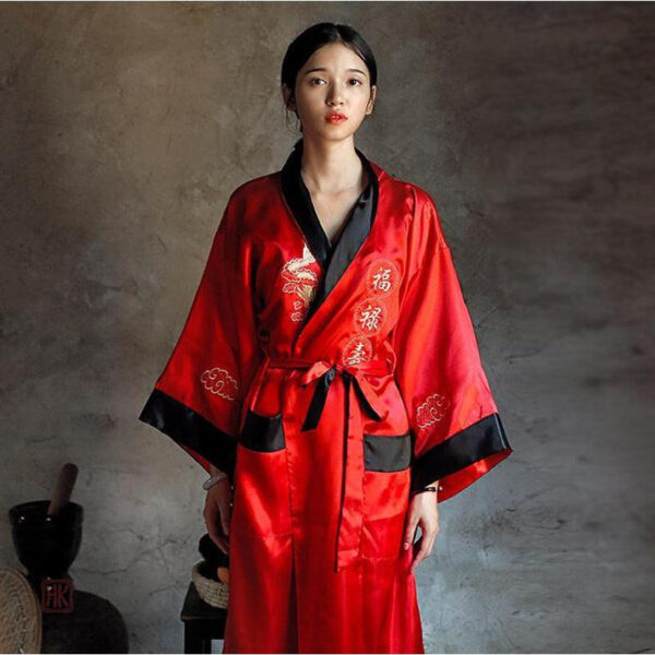 robe-kimono-chinoise-1 Robe Kimono Chinoise élégante et fluide