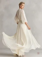 Robe légère style kimono pour l'été