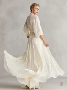 Robe légère style kimono pour l'été