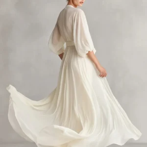 Robe légère style kimono pour l'été