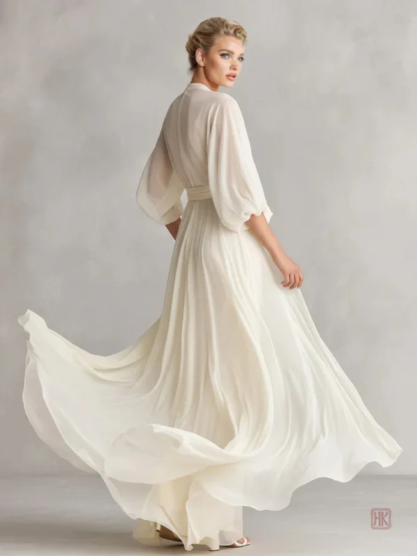 Robe légère style kimono pour l'été