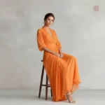 Robe Kimono d'été fluide en tissu léger