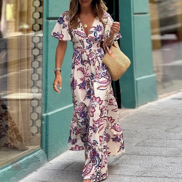 Robe Kimono de Plage à Volants élégante et légère