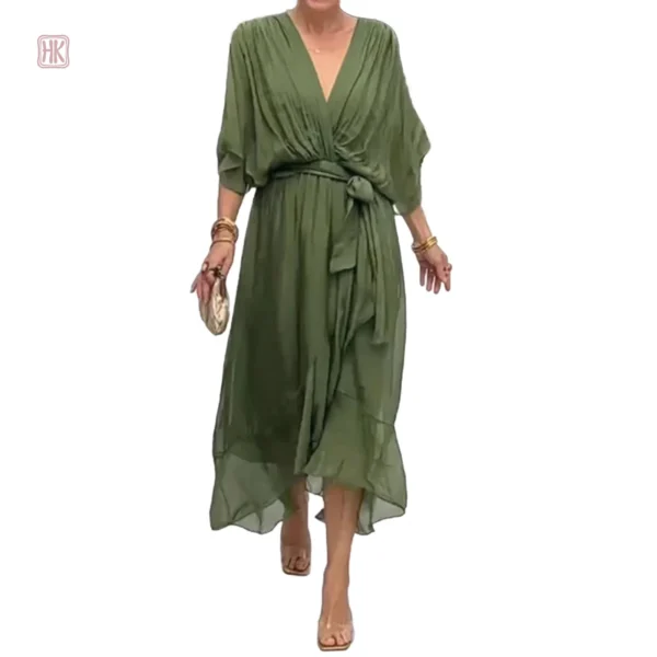 Robe élégante kimono à manches larges