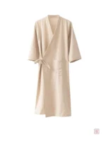 Vêtement d'été kimono en coton, style décontracté