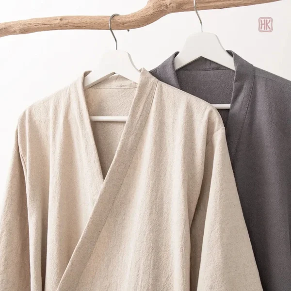 Kimono d'été en coton, parfait pour les journées chaudes