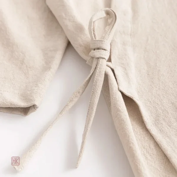 Robe en coton, style kimono pour un look frais