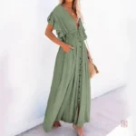 Robe légère style kimono pour l'été