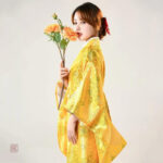 Kimono Japonais Femme avec motifs traditionnels raffinés