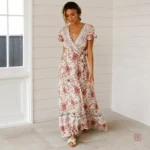 Robe Kimono Fleurie Élégante pour un look raffiné