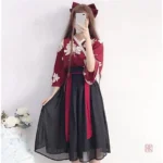 Robe courte au style japonais, parfaite pour les journées ensoleillées