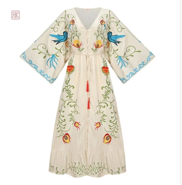 Robe kimono aérée pour les journées chaudes