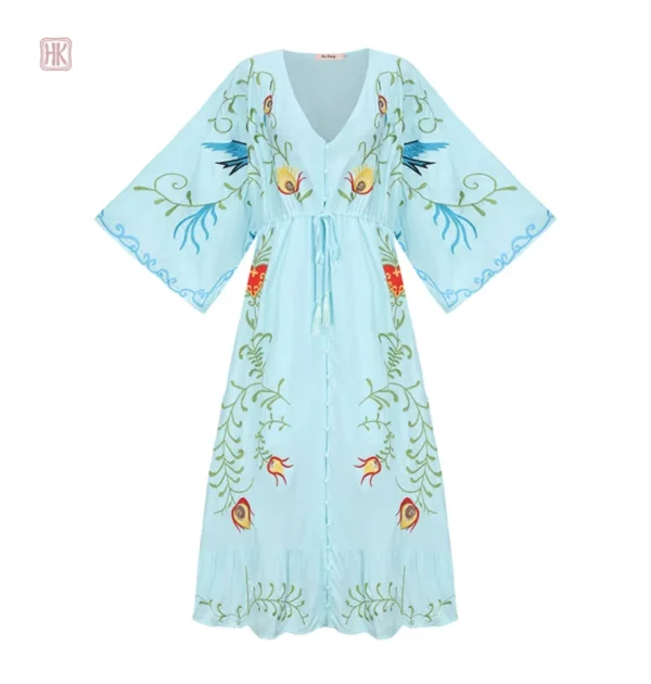 Robe kimono stylée pour les sorties