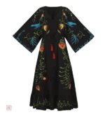 Robe kimono légère en tissu doux