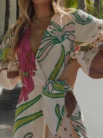 Robe kimono d'été, idéale pour les journées ensoleillées