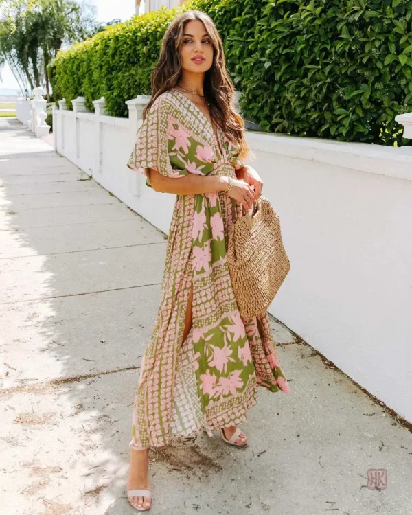 Robe Kimono femme au design fluide et aérien