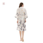 Peignoir Kimono élégant en blanc