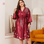 Robe Kimono Longue Grande Taille