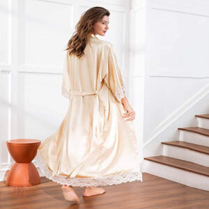 Robe Kimono Longue pour Mariage élégante et raffinée