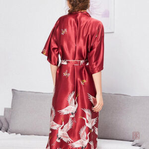 Robe longue style kimono pour un look chic
