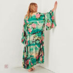 Robe kimono à manches longues pour un style chic