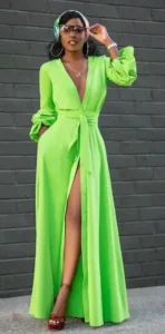 Robe Kimono longue pour un look chic