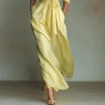 Robe maxi bohème confortable pour un look estival chic
