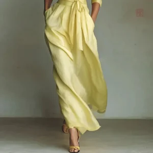 Robe maxi bohème confortable pour un look estival chic
