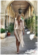 Robe Kimono Mi Longue élégante et fluide