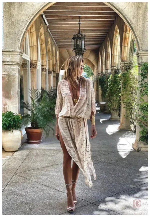 robe-kimono-mi-longue-1 Robe Kimono Mi Longue élégante et fluide