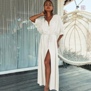 Robe Kimono Blanche