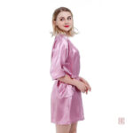 Vêtement de nuit Kimono Satin pour Femme